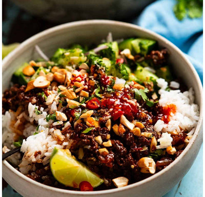 Thai Chili Beef Bowl