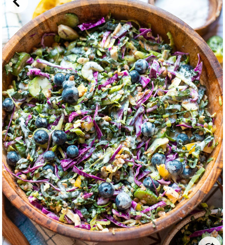 Blueberry & Lemon Poppyseed Salad