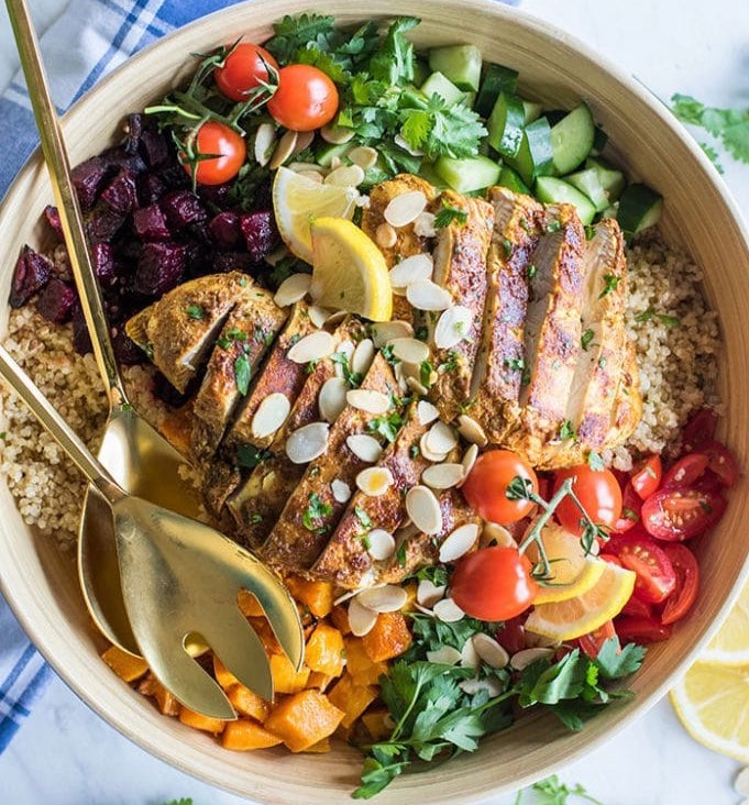 Party Size Watermelon Strawberry Feta Salad